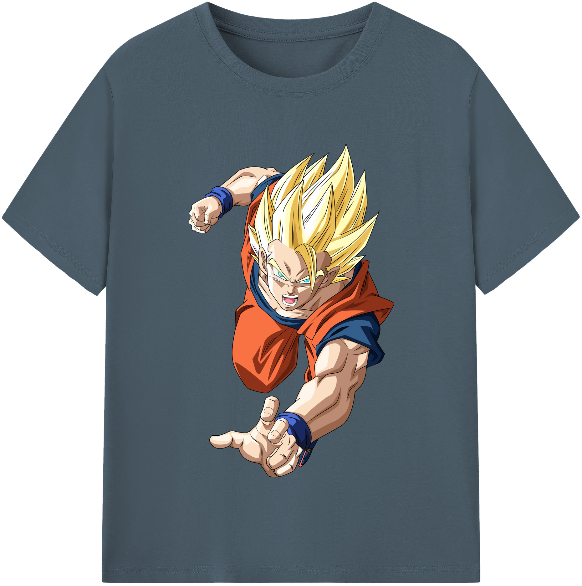 （画像用） ドラゴンボール 孫 悟飯（そんごはん）DRAGON BALL Son Gohan 綿100％半袖Tシャツ（フロントプリント）